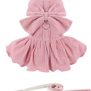 Striped Bow Pet Carrier (Dress Style)