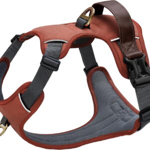 PU Leather Anti-Impact Chest Hatchling (Medium Size Dog Double Buckle)